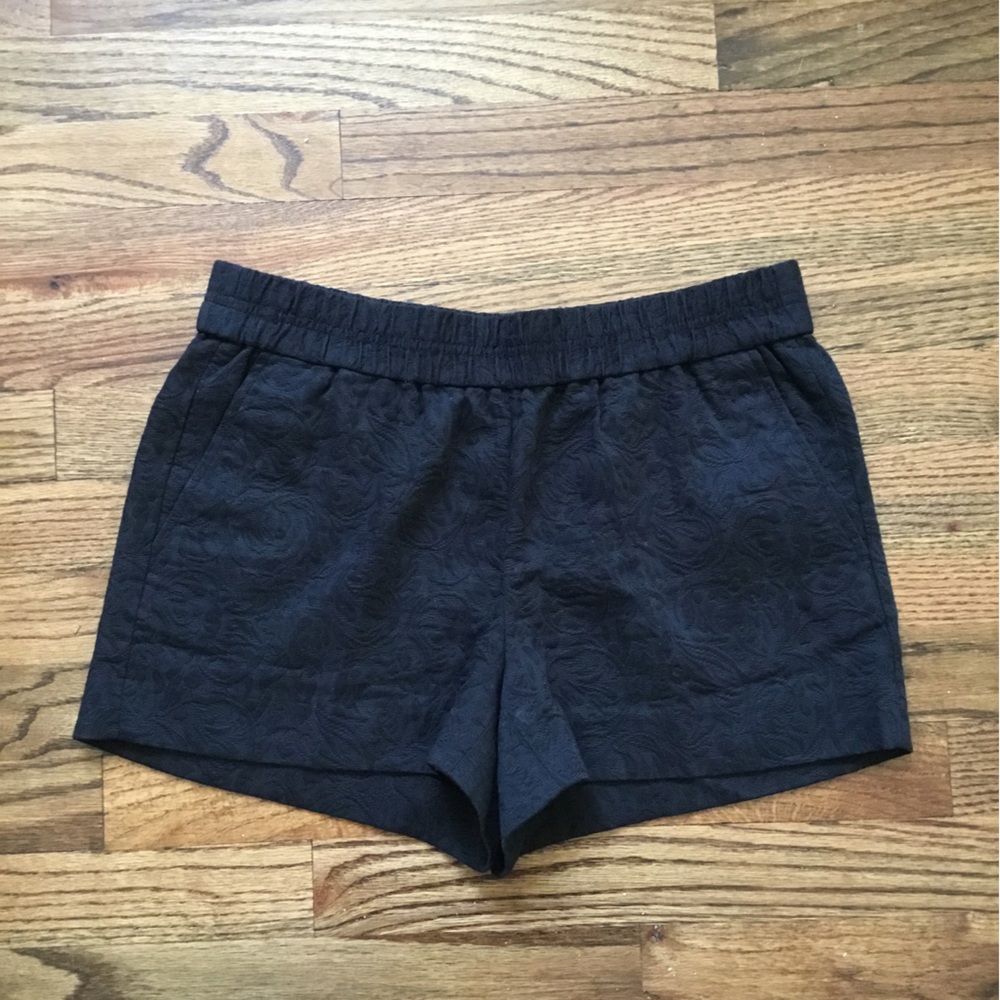 J CREW JACQUARD PULL ON SHORTS